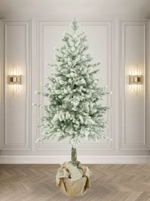 Ель искусственная Царь Елка Камчатская Особая заснеженная 160 см