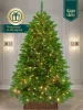 Искусственная новогодняя елка Царь Елка Царская с освещением LED 210 см