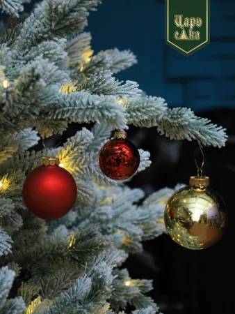 Набор елочных шаров красно-золотой 26 шт