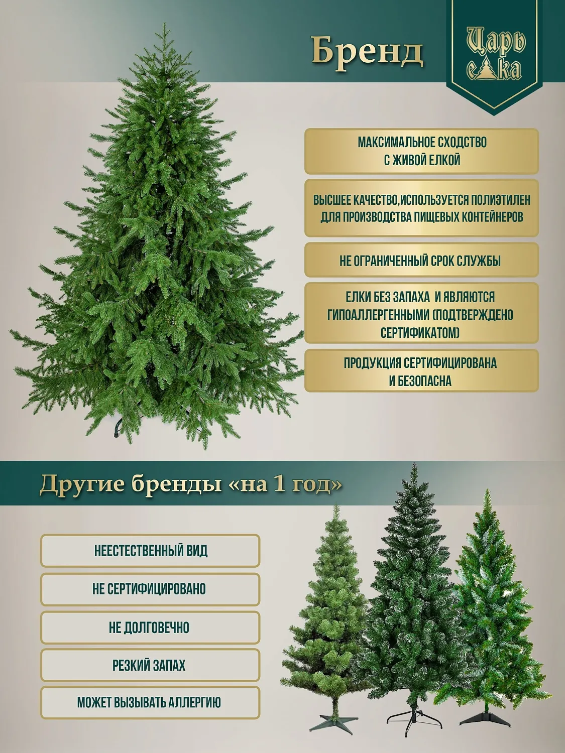 Ель искусственная Царь Елка Астра заснеженная с освещением LED