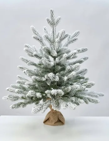 Ель искусственная Царь Елка Адель заснеженная.