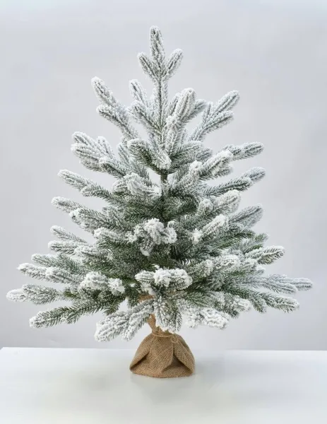 Ель искусственная Царь Елка Адель заснеженная.