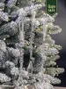 Набор елочных украшений "Хрустальная капля", прозрачный 6 шт