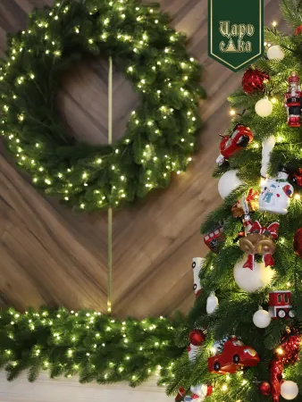 Новогодняя стеклянная елочная игрушка "Пингвин" 