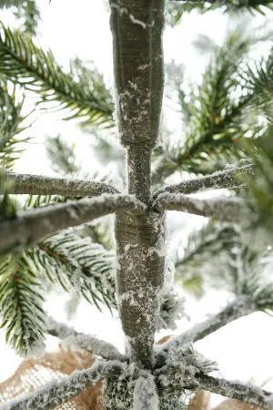 Ель искусственная Царь Елка Адель заснеженная.