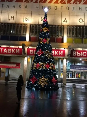 Уличная искусственная ель Царь Елка Монблан от 3м до 12м