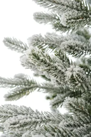 Ель искусственная Царь Елка Адель заснеженная.