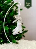 Елочное украшение "Коньки" ,11 см